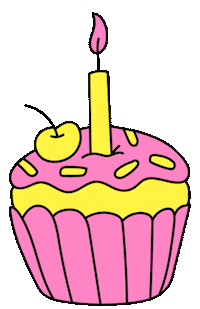 Happy Birthday Food Sticker by Salih Kizilkaya