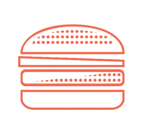 Burger Sticker by Betty's Burgers & Concrete Co.