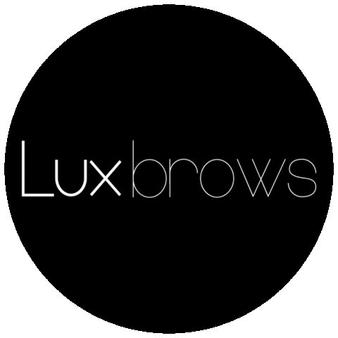 Luxlab giphyupload brows luxbrows luxlab Sticker
