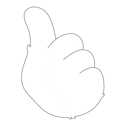 Hand Thumbs Up Sticker by Morris Animal Foundation