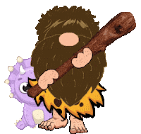 Dinosaur Gnome Sticker