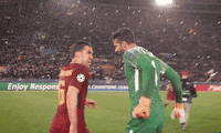 happy alisson becker GIF by AS Roma