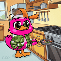 Locked In Cooking GIF by Yucky Ducks