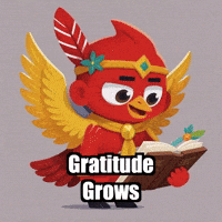 Gratitude Wisdom GIF by The Cardinal Virtue