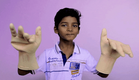 Sunny Pawar Hands GIF by LION 