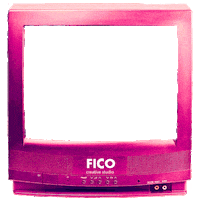 Vintage Fico Sticker by Ficocreativestudio