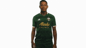 Waving Portland Timbers GIF by Timbers