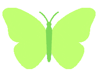 Fly Butterfly Sticker by Bel Diniz