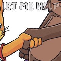Assist No Worries Sticker by VeeFriends