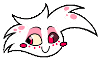 evangelinekingborn wink angel dust hazbinhotel hazbin Sticker