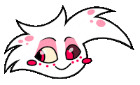 evangelinekingborn wink hazbinhotel hazbin angeldust Sticker
