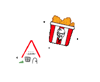 Christmas Sticker by KFC Thailand