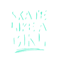 roller derby skate Sticker