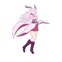 Rabbit Sword Sticker