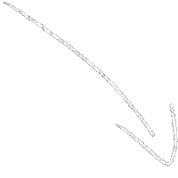 thomhazier white arrow lines thomhaizer Sticker