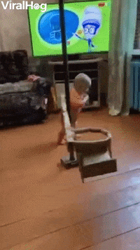 Grandfather Made An Unusual Baby Toy GIF by ViralHog