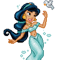 cinderella curtsy STICKER