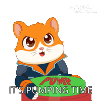 Lets Go Crypto Sticker by Hamieverse