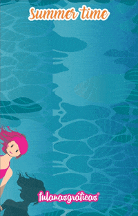 lasfulanas summer verano calor piscina GIF