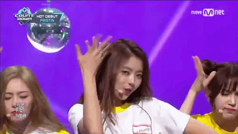 giphydvr kpop k-pop k pop pristin GIF
