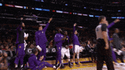 happy los angeles GIF by NBA