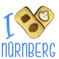 Wicklein_Backkunst germany cookies gingerbread nurnberg Sticker