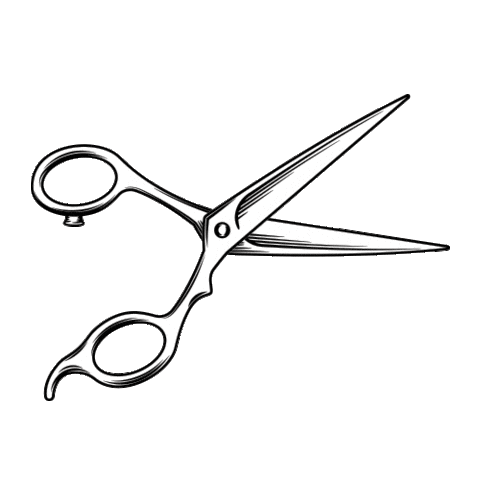 Barbershop Hairdresser Sticker by Skilled Barber