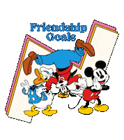Happy Donald Duck Sticker by Mickey Mouse