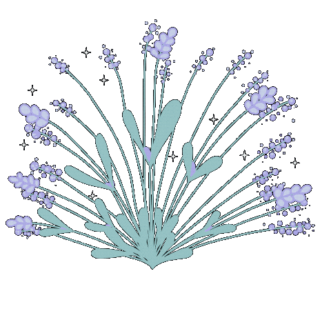 Grass 花 Sticker by Illustrator.aki