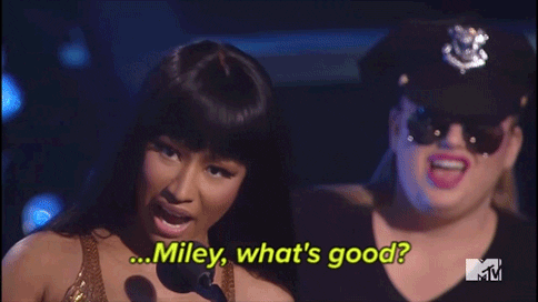 call out miley cyrus GIF by NowThis 