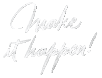 Make It Happen Monday Motivation Sticker