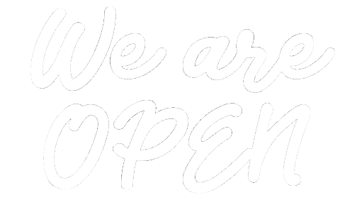 Buka We Are Open Sticker