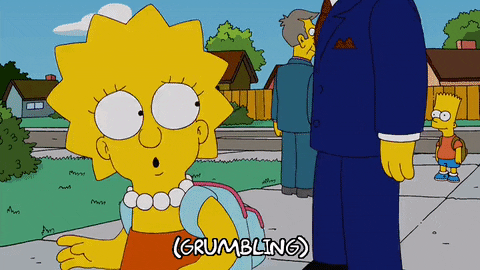 bart simpson superintendent chalmers GIF