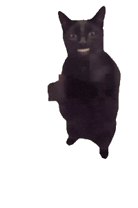 Cat Smile Sticker