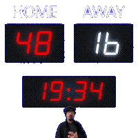 16 Away Sticker