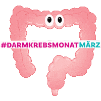 FELIXBURDASTIFTUNG gesundheit krebs vorsorge darm Sticker