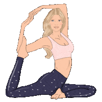NikkiSharpOfficial yoga nikki sharp nikkisharp Sticker