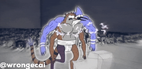 Regular Show Mordecai GIF
