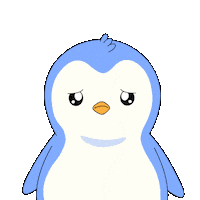 Happy Cry Sticker by Pudgy Penguins
