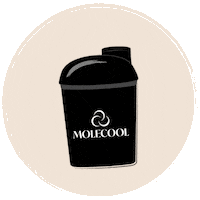Molecool drink chocolate cocktail cosmetics Sticker