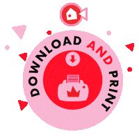 Heart Love Sticker by craft room shop