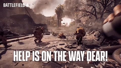 Revive War Game GIF by Battlefield