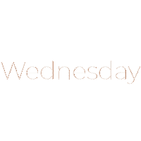 Escrita Wednesday Morning Sticker