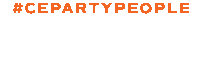 CreativeEdgeParties creative edge parties creative edge cepartypeople ce party people Sticker