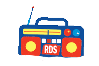 Radio Stereo Sticker by RDS 100% Grandi Successi