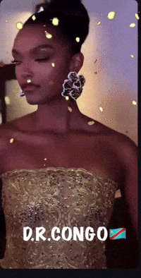 Lady_CW miss universe congo rdc drc GIF