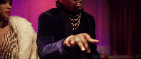 lick offset GIF by Cardi B
