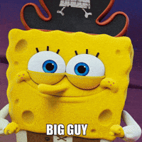 Big Guy Spongebob Sqaurepants GIF by The SpongeBob Movie: Search for SquarePants