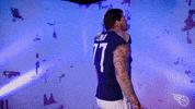 Turn Around Smile GIF by Tennessee Titans