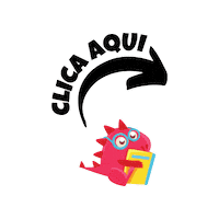 Clickhere Clica Aqui Sticker by Miniteca